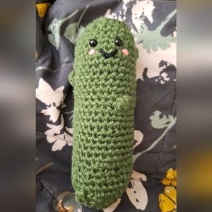 Large 6" Handmade Pickle plush